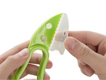 Cuchillo cortador de aguacate pelador de fruta multifuncional en plástico