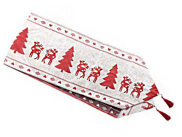 Camino de mesa de navidad mantel de navidad víspera de navidad