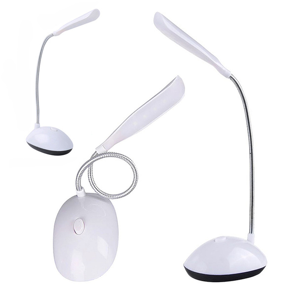 4led school desk lamp nightstand white
