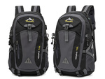 Backpack 40l black travel hiking trekking strong in the mountains durable