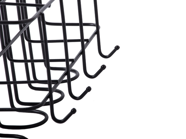 Metal holder stand for 4 umbrellas with 4 hooks metal organiser
