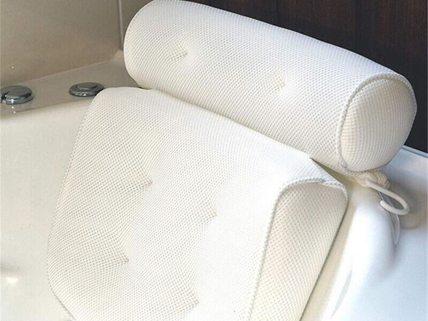 Badekissen mit saugnäpfen home spa kopfstütze soft hook