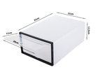Organizator cutie de pantofi cu clapetă dulap