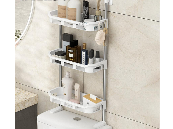 3 tier bathroom shelf toilet rack