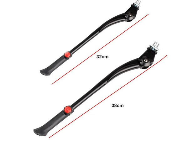 Bicicletă stand picior reglabil picior biciclete aluminiu lateral