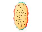 Dog toy squeaky chew rubber hamburger