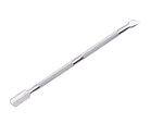 Stainless steel cuticle tip and scraper for hybrid cuticles