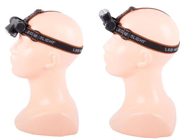 Linterna frontal linterna frontal recargable 3x led