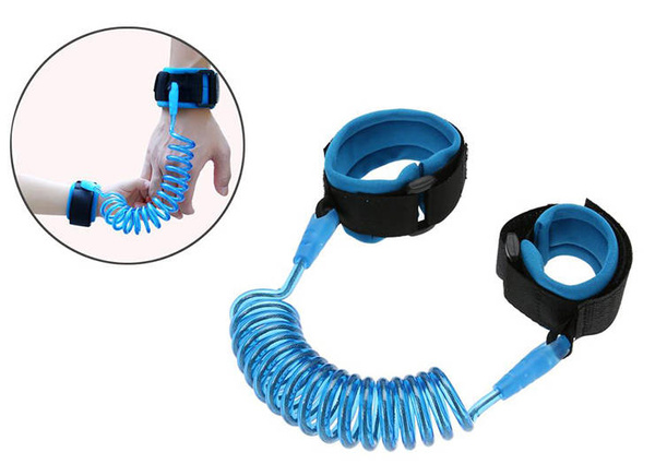 Leine des kindergeschirrs gegen fluchtverlust