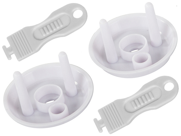 Protecție de prize contact fișe blocadă 15 buc cu pin