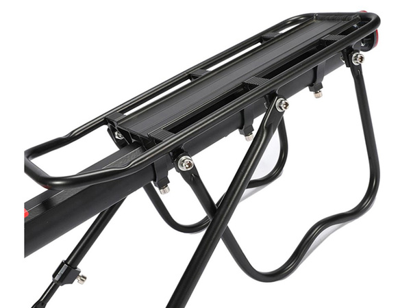 Bicycle rear rack aluminium universal 50kg