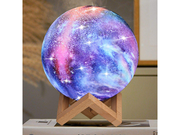 3d rgb luna nočna luč z daljinskim upravljalnikom