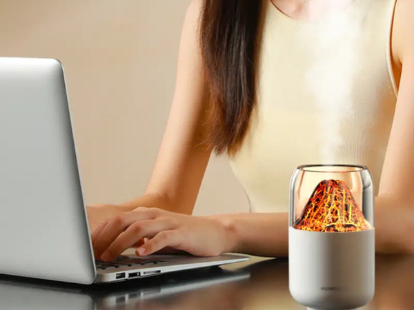 Gaisa mitrinātājs difuzors aromterapija rezultātā apgaismojums ultraskaņas