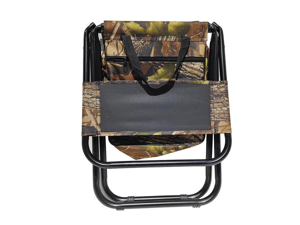 Fishing chair with backrest and thermal bag
