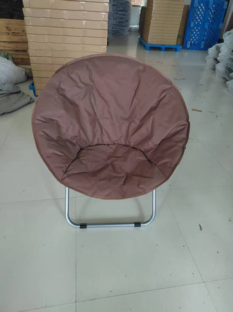 CHAISE RONDE MARRON (6)