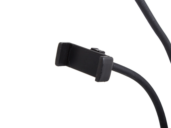 Lámpara de escritorio de 24 leds con soporte para teléfono con pinza