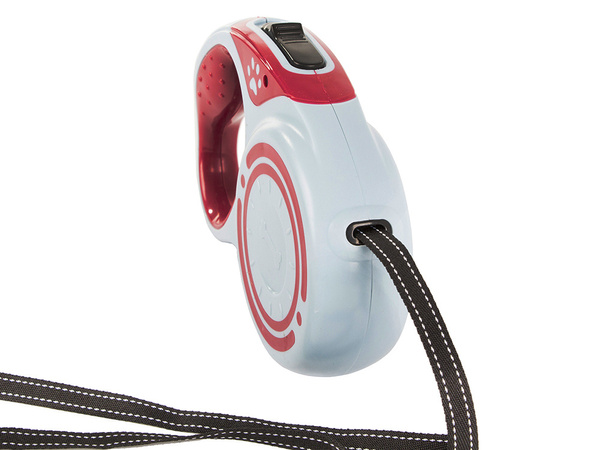 Lanyard automatic with locker block for dogs long strip 5m 15kg
