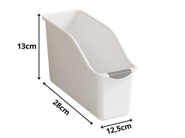 Organiseur de cuisine en plastique, boîte de rangement pour produits chimiques de cuisine
