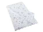 christmas tablecloth christmas white stars snowflakes 140x220cm