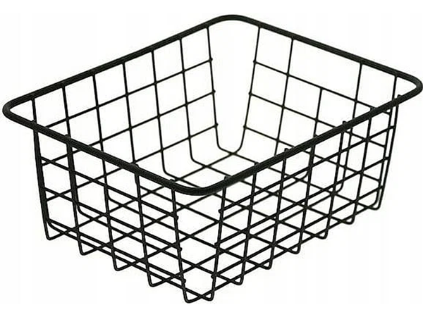 Kosz koszyk organizer metalowy druciany loft do kuchni na owoce pojemny