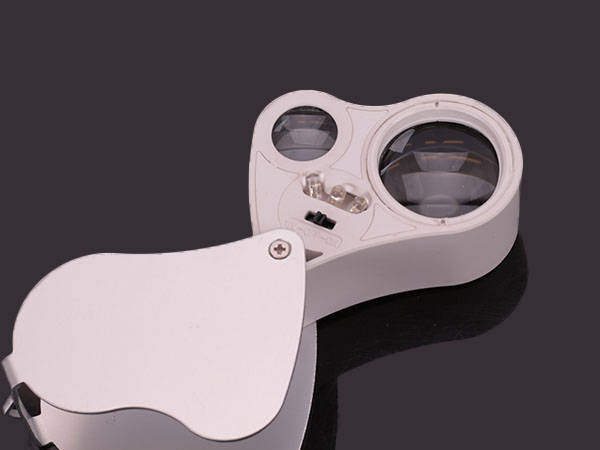 Loupe pliante led pour bijoux uv 25x 50
