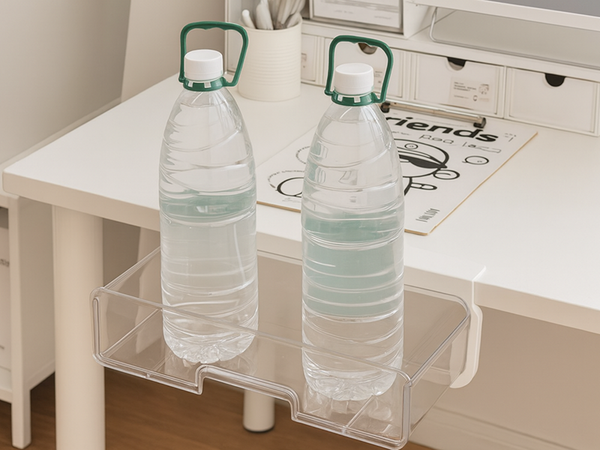 Cajón bajo la encimera de la mesa estante contenedor extraíble deslizable organizador asa