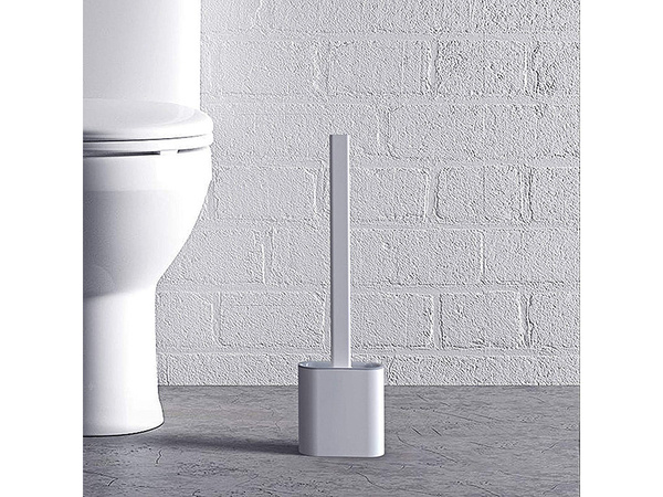 Escobilla de silicona para el baño wc