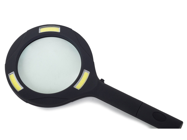 Loupe de lecture portative 3x smd diodes verre
