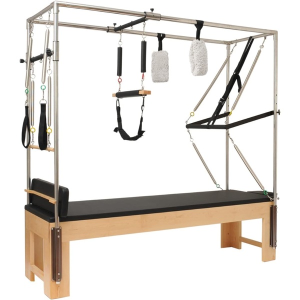 PILATES EXERCISE BED REFORMER FITNESS TRAINING DEVICE