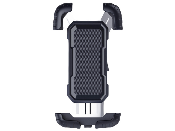 Anti-shock bicycle handlebar phone holder