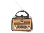 Retro konyhai mobil rádió fm am bluetooth usb újratölthető antenna