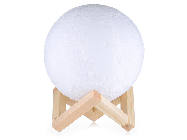 3d rgb moon öövalgus koos puldiga