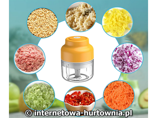 Hachoir électrique à ail et à légumes