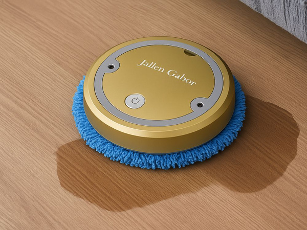 Automatický bezdrôtový elektrický čistiaci mop robot gold