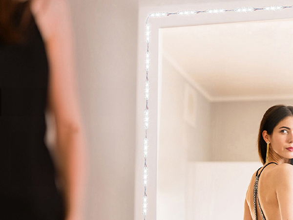 Vedl toaletní stolek zrcadlo světla make-up set 10 ks usb 3 barvy světla