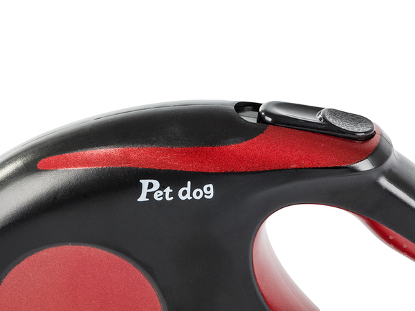 Lanyard automatinis su blokatoriumi šunims su ilga juosta 5 m 15 kg