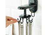 Kitchen hanger rotary utensil holder hook