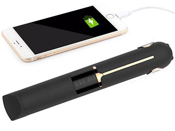 Juuste sirgendaja keraamiline lcd 2in1 regulatsiooniline temperatuur power bank
