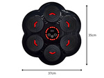 Boxing shield trainer music bluetooth usb c + boxing gloves