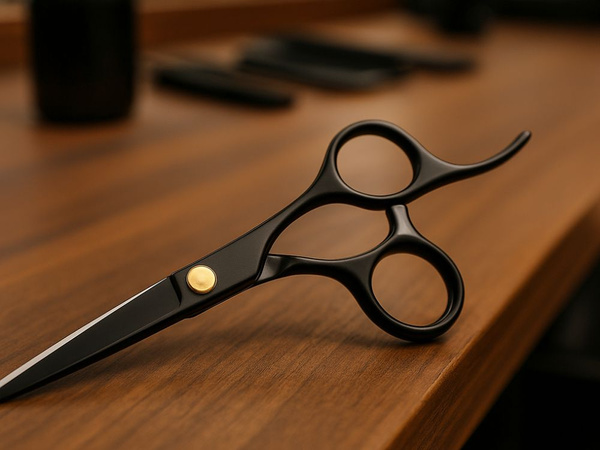 Professionelle Friseurschere zum Haareschneiden