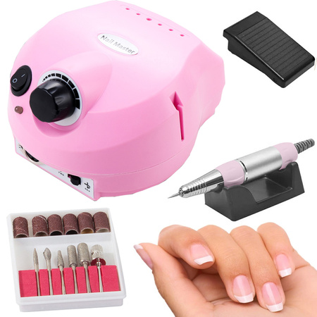 Fingernagelfräse maniküre pediküre + fräser 65 w professionell für zu hause
