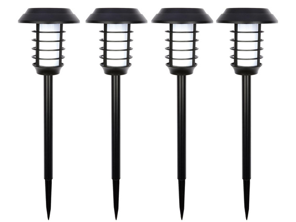 Zahradní lampa solární svítilna rgb dálkové ovládání