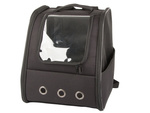 Sac de transport sac à dos pour chat chien lapin fenêtre dos ventilé