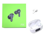Écouteurs intra-auriculaires sans fil bluetooth avec étui de chargement à led et microphone