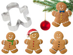 Emporte-pièces pour pain d'épice biscuits de noël 15 pcs. A cuire
