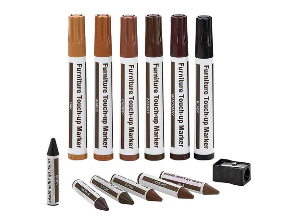 Mööbli remondikomplekti markerid vahad