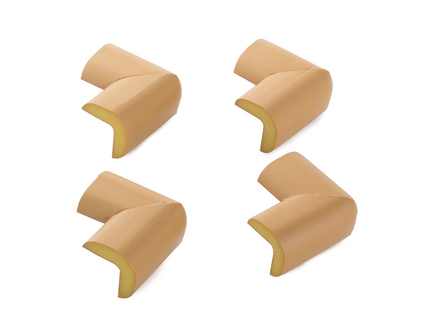 Bútorszegény sarkos felület bútorszegényeknek bronz matricák x4