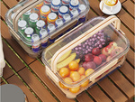 Recipientes para alimentos conservación a baja temperatura recarga refrigerante