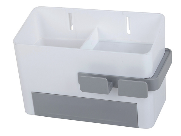 Bathroom organiser bin dryer holder