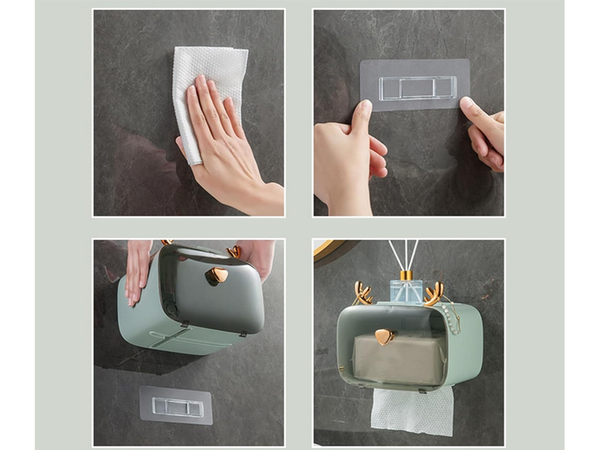 Szervező zsebkendő doboz wc-papír